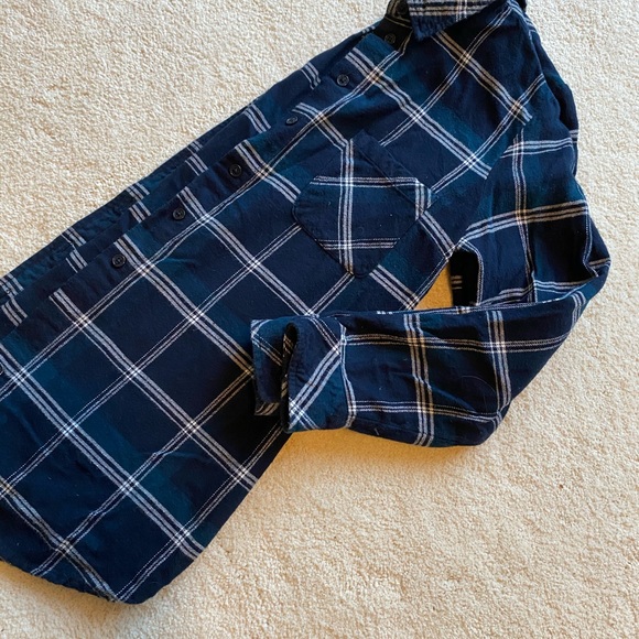 KUT Dark Blue Flannel - Picture 3 of 4